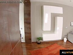 Brunette’s Intimate Homemade Moment