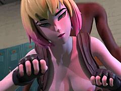Gwenpool and Miles in 3D Heat