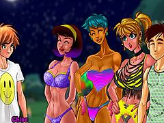 Richycapy's uni nights in wild lingerie