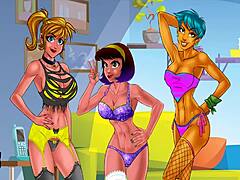 Richycapy's uni nights in wild lingerie