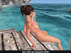 3D animated porn video of girl in sexy poses