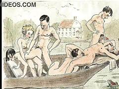 erotic art with hardcore group fucking