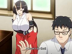 Naughty Enjo Koohai in action
