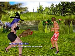 Bunny's breeding frenzy in Naked Digger