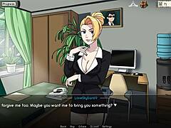 3D Secretary’s Naughty Play Unveiled