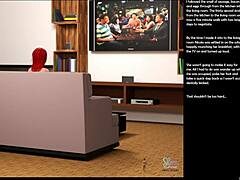 Subtle tease in 3d cartoon episode 18