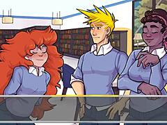 Teacher Mei's animated 3D antics