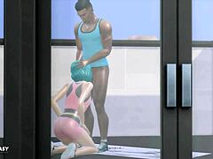 Transsexual Yuki behr in 3D porn