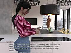 Curvy beauty's steamy bathroom thrill