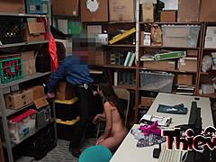 lily adams caught and fucked in doggystyle