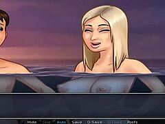 Summer Cartoon Curves Escapade