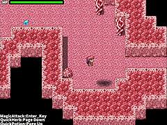 Patcholiu Impregnated in Wild Touhou Game Scene