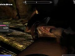skyrim threesome ahegao bliss