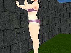 Kyo’s Busty Tennis Heat