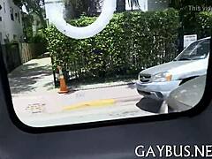 Gay stud pounds with massive shaft