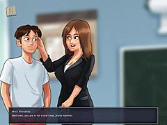 summertime saga 166's daring erotic clash