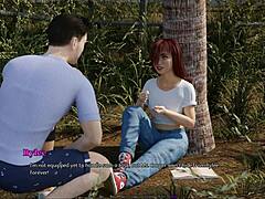 shy girl's 3d dating adventure