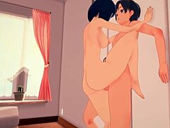 Adegan kartun hentai anime 3D yang detail banget