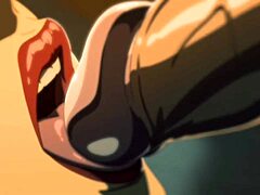 i watchin this hentai game with big tits n ass, its so hot!