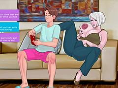 Wild MILF in 3D game