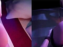 Aunt Cass in 3D VR Heat