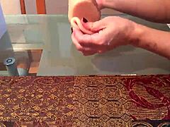 G-Spot Play with Huge Toy