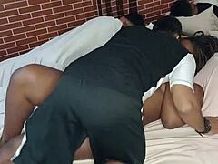 Caught in Steamy Neighbor Sex