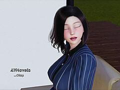 Seductress With Curves in Hot Action