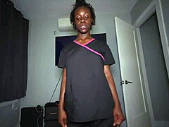 Nurse's Rough Anal Shock