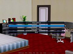 harem hotel scene with anime thrills at night