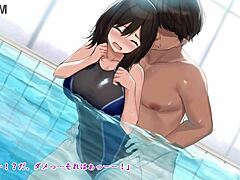 poolside instructor’s hot need