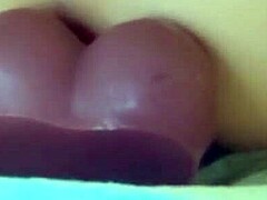Asian Twink’s Daring Toy Play