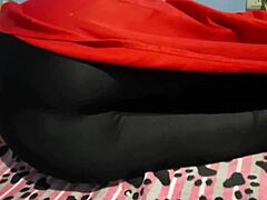 Cheeky Latina Teen’s Anime-Inspired Booty Tease