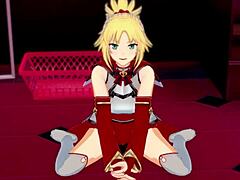 mordred pendragon jerks you off to finish inside