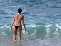 BUSTY BEAUTIES AT BEACH