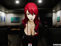 Secretary’s risky office fuck