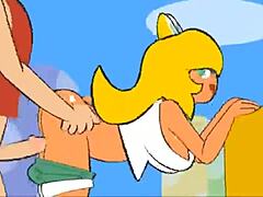 Animation babe’s hard heat fuck
