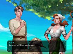 shepherd overpowers bare pixie