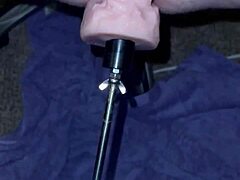 gay dude’s teasing anal dildo play on display