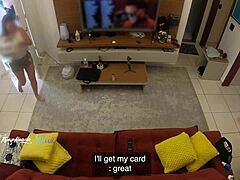 Hot wife's sofa banging