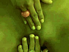 Interracial lesbians fuck hard