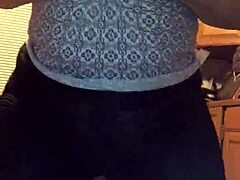 Big-chested wife shakes her booty