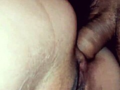 Skinny wife takes it anally