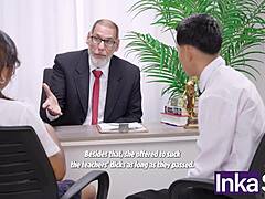 Latino teens get anal therapy