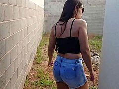 Brunette construction worker enjoys rough sex