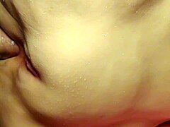 Bald genitals in perfect double scene