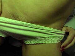 Sinn's seductive striptease and spanking