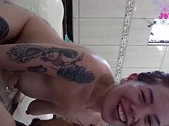 Big cock lover gets choked