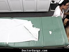 Shy teen's group orgasm in hospital