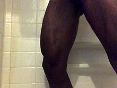 Solo shower turns sensual